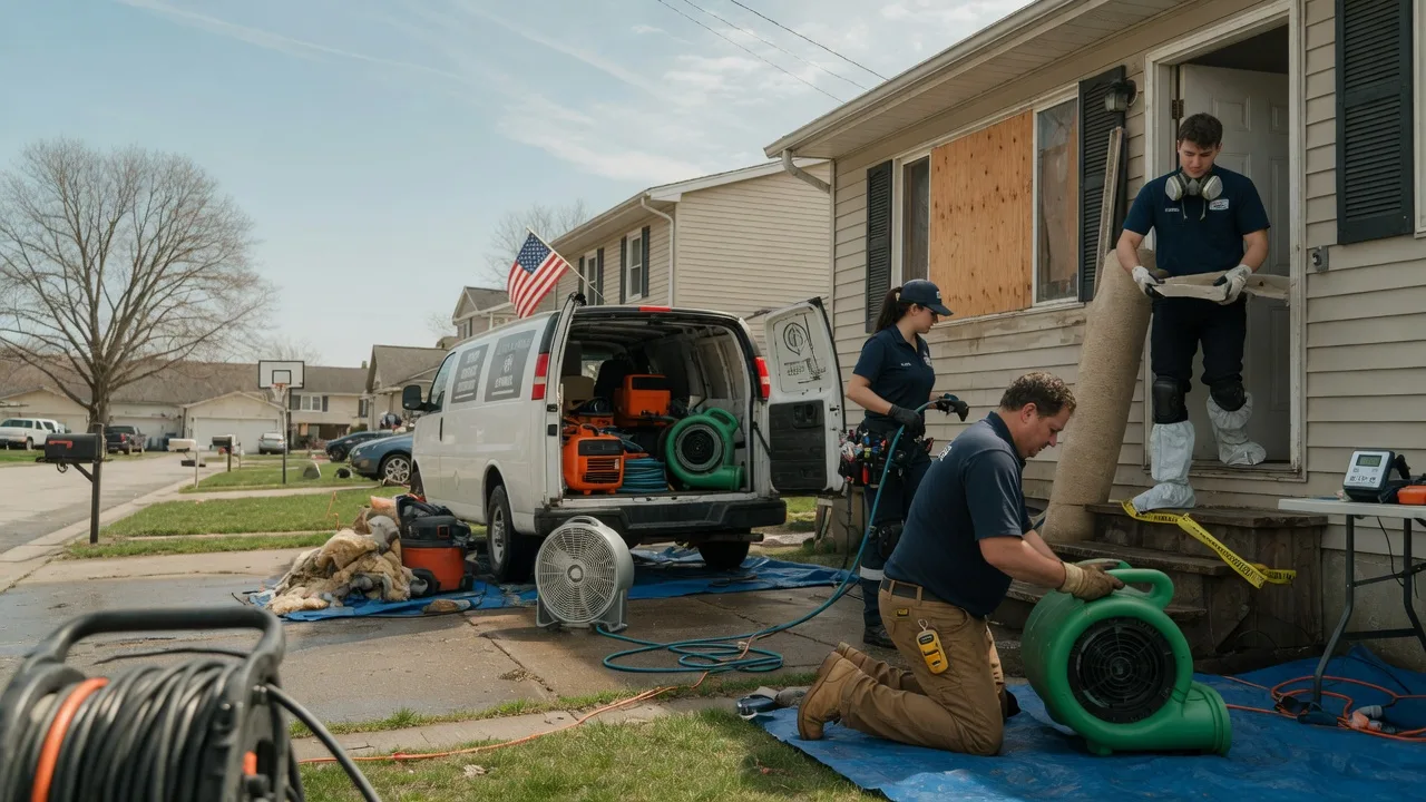 Water Damage Restoration in Carson, ND near me